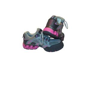 Nautilus Women's Steel-Toe EH Athletic Work Shoes N1851W Grey/Pink Size 9M